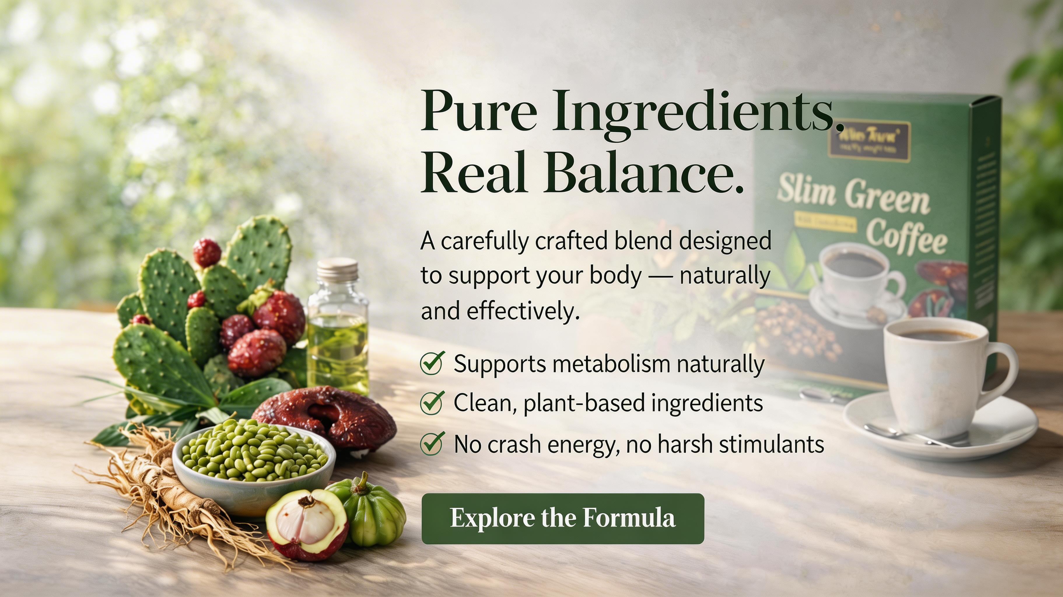 Green coffee supplement for balanced wellness routines